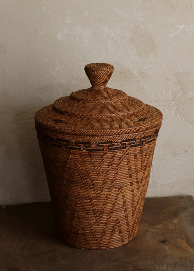 アタ　ランドリーBOX バスケット　インテリア　収納籠　籠　　特大H53cm