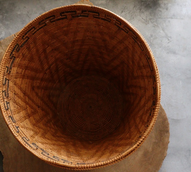 アタ　ランドリーBOX バスケット　インテリア　収納籠　籠　　特大H53cm