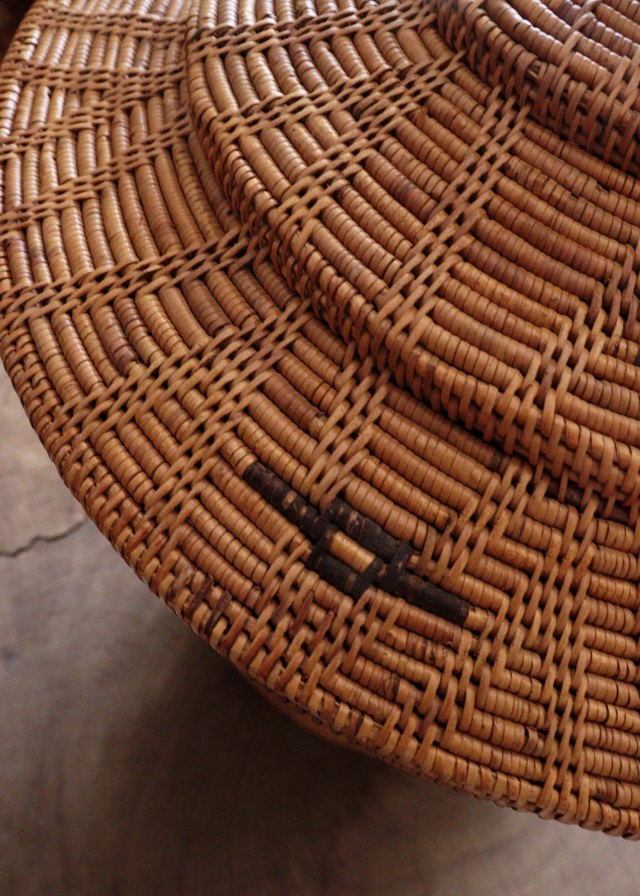 アタ　ランドリーBOX バスケット　インテリア　収納籠　籠　　特大H53cm