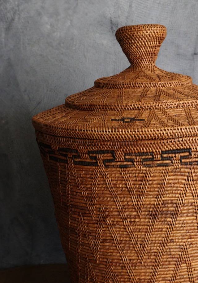 アタ　ランドリーBOX バスケット　インテリア　収納籠　籠　　特大H53cm