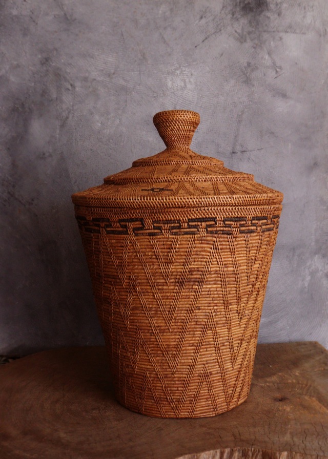 アタ　ランドリーBOX バスケット　インテリア　収納籠　籠　　特大H53cm
