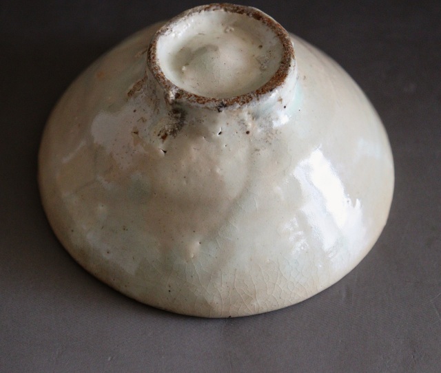 竹花正弘作　粉引盃　酒器　ぐいのみ　浪瀬窯　酒器　　酒盃　粉引
