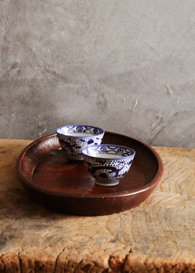 讃岐盆　讃岐彫　楕円　お盆　　煎茶盆　手仕事　民藝　盆