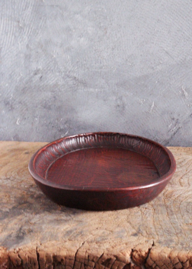 讃岐盆　讃岐彫　楕円　お盆　　煎茶盆　手仕事　民藝　盆