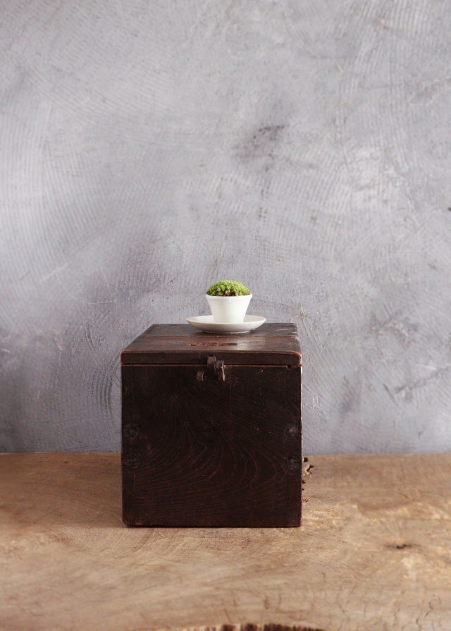 小さな時代銭箱　銭函　豆銭箱　小箱　時代小箱　アンティーク小箱