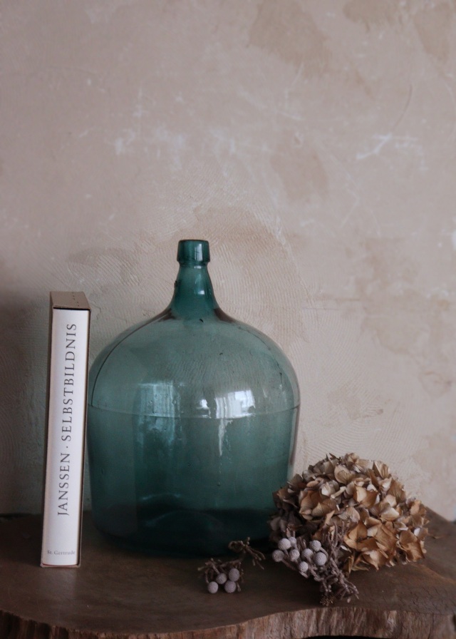 デミジョンボトル　古いガラス大瓶　大瓶　古道具　ガラスボトル　フラワーベース　インテリア　ヴィンテージ