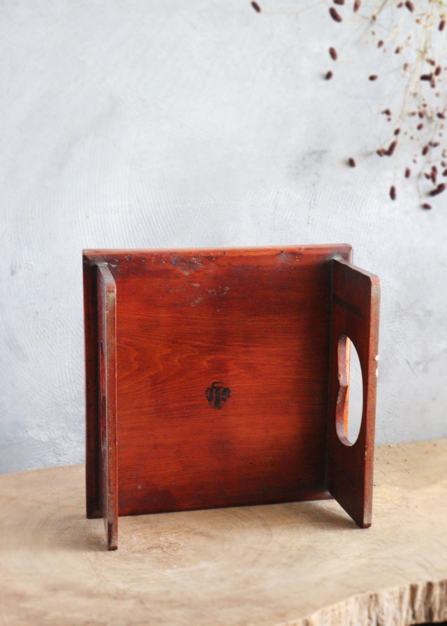 春慶塗り　足付き膳　　透かし　お盆　お膳　