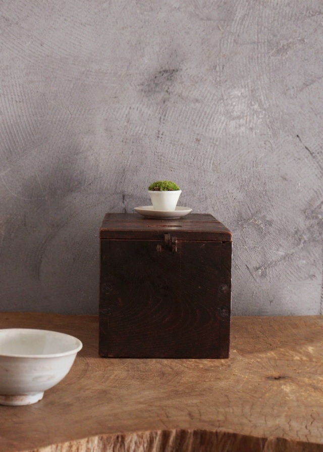 小さな時代銭箱　銭函　豆銭箱　小箱　時代小箱　アンティーク小箱