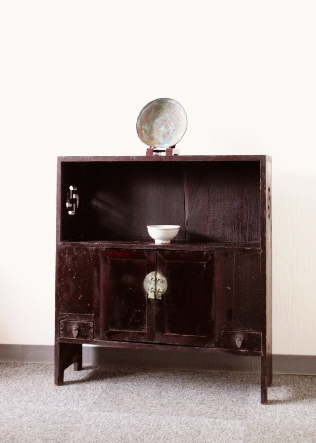 李朝家具　飾り棚　　韓国アンティーク家具　李朝箪笥　書案