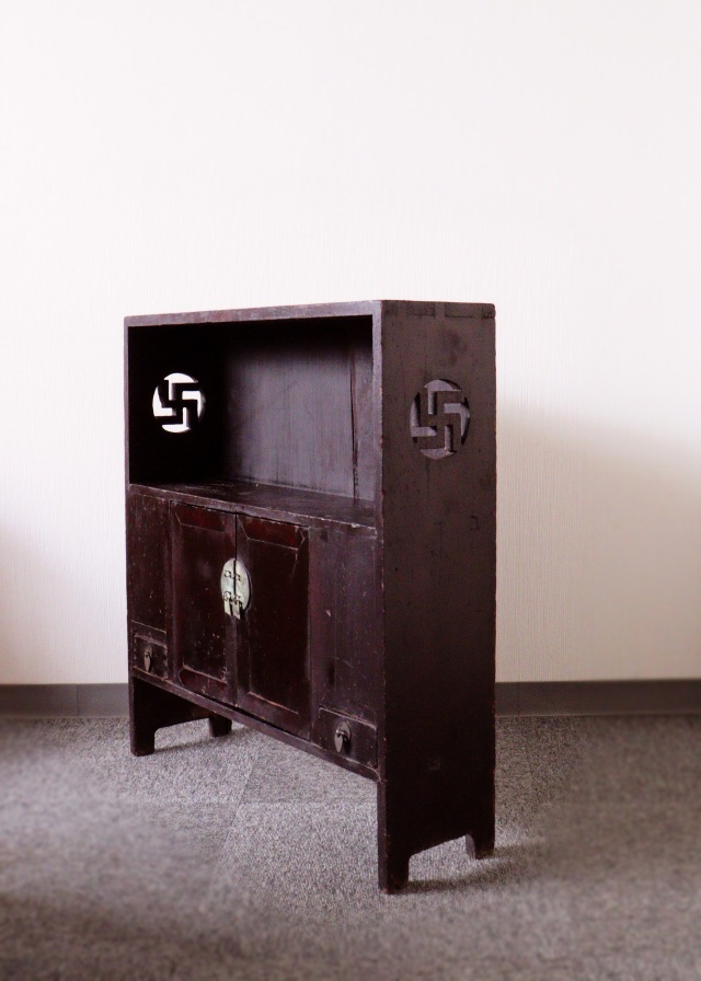 李朝家具　飾り棚　　韓国アンティーク家具　李朝箪笥　書案