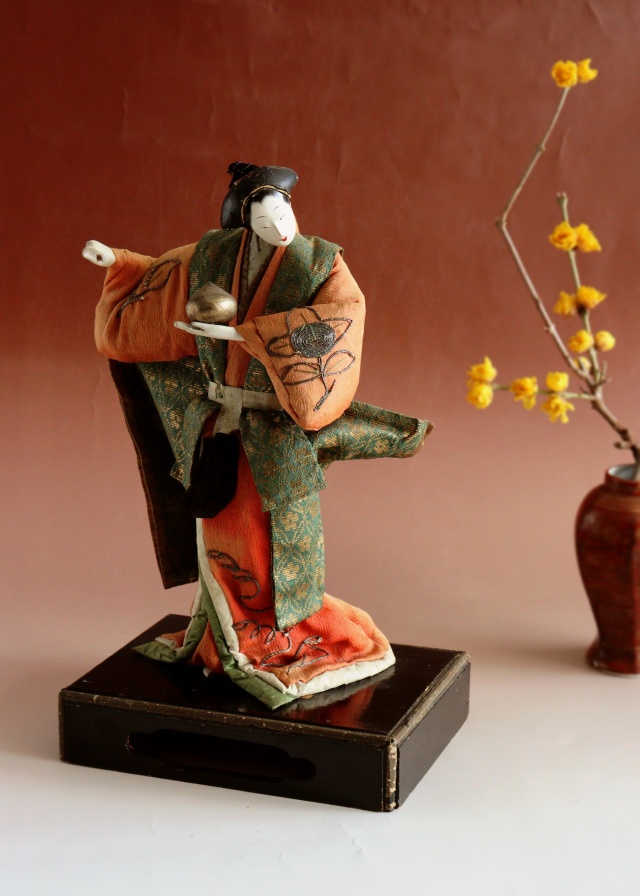 竹田人形 衣装人形 立婦人 江戸期 骨董 日本人形