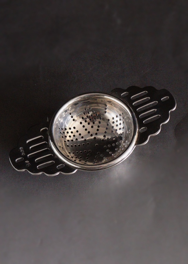 シルバーティーストレーナー　1932年製　イギリス　バーミンガム　Ｍ＆Ｊ