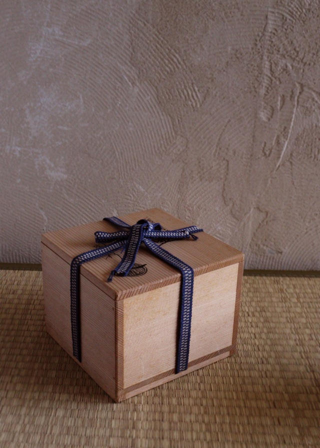 仁清写菖蒲紫陽花絵茶碗　中村陶彩作茶碗　京焼　茶道具　抹茶碗　