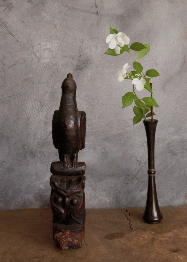 李朝　木製雑像　　木俑　韓国アンティーク　古木　オブジェ