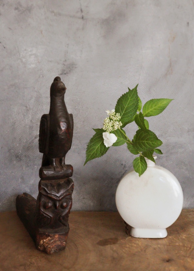 李朝　木製雑像　　木俑　韓国アンティーク　古木　オブジェ