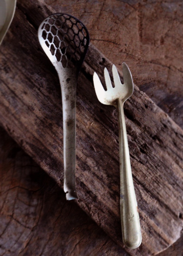 散蓮華　レンゲ　茶則　スプーン　茶合　茶量　道具　古道具　ホーク　匙　