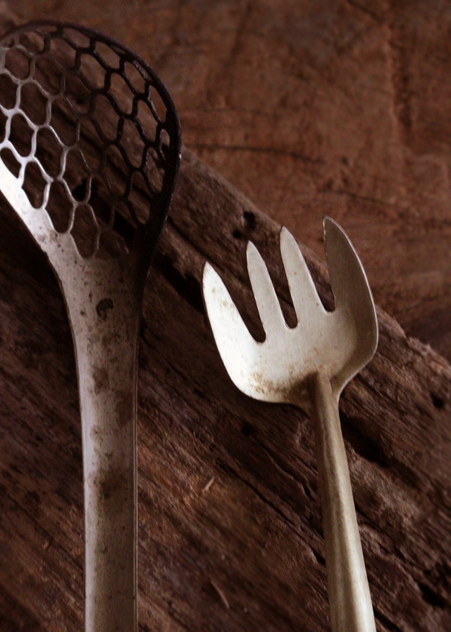 散蓮華　レンゲ　茶則　スプーン　茶合　茶量　道具　古道具　ホーク　匙　