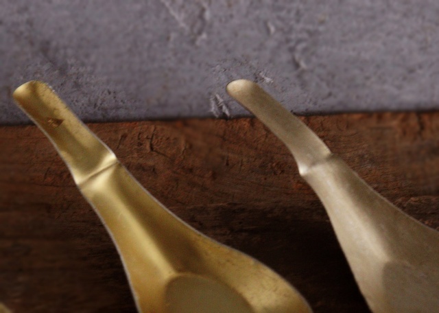 散蓮華　レンゲ　茶則　スプーン　茶合　茶量　道具　古道具　ホーク　匙　