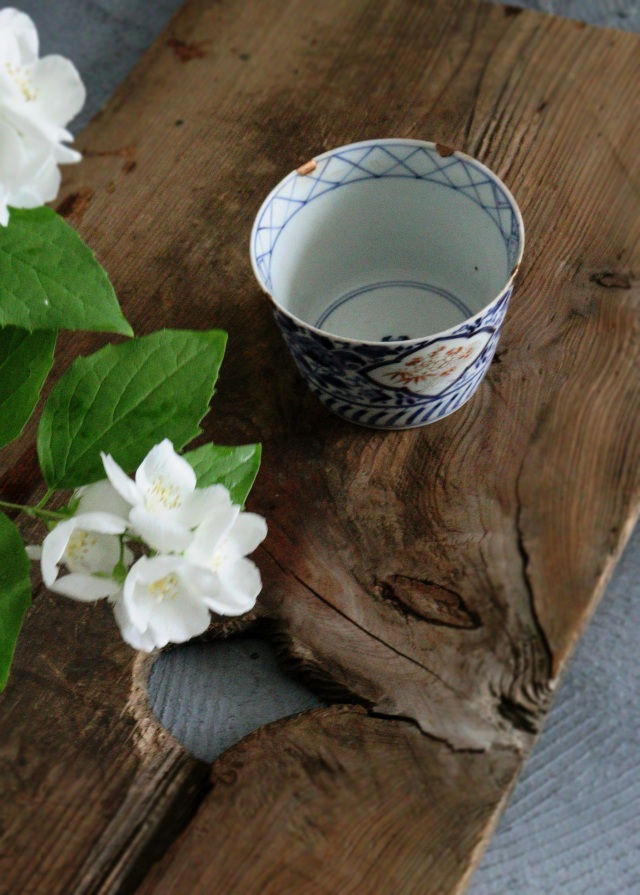 Antique Sam's Collection染付蕎麦猪口 古伊万里 初期伊万里 ソバチョコ