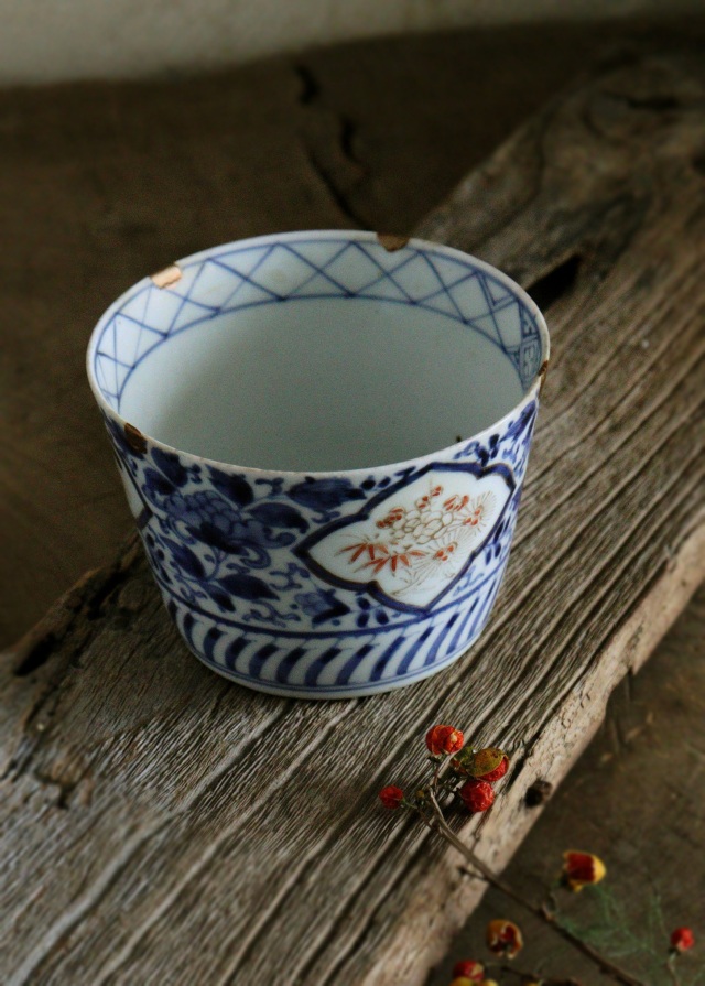 Antique Sam's Collection染付蕎麦猪口 古伊万里 初期伊万里 ソバチョコ