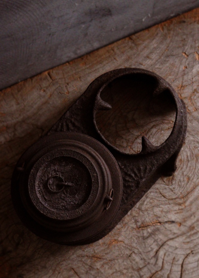 デザイン綺麗な銅壷 長火鉢 火鉢道具 鉄Antique Sam's Collection