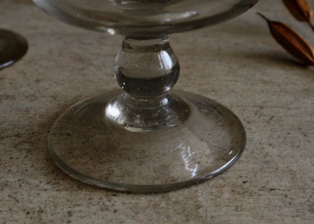 ステムガラス　デザートガラス　氷コップ　ガラス器　