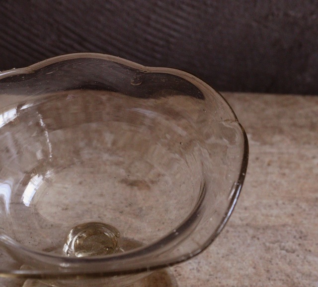 ステムガラス　デザートガラス　氷コップ　ガラス器　