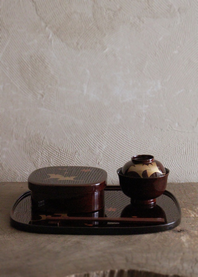 輪島塗おもてなし膳セット　2セット　懐石膳　懐石セット　会席　お膳　お重　椀　箸　箸置き