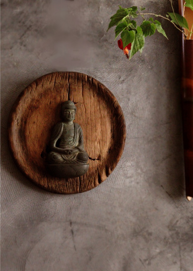 掛仏　掛け仏  仏像  時代仏 　骨董　座像　仏教美術　古仏