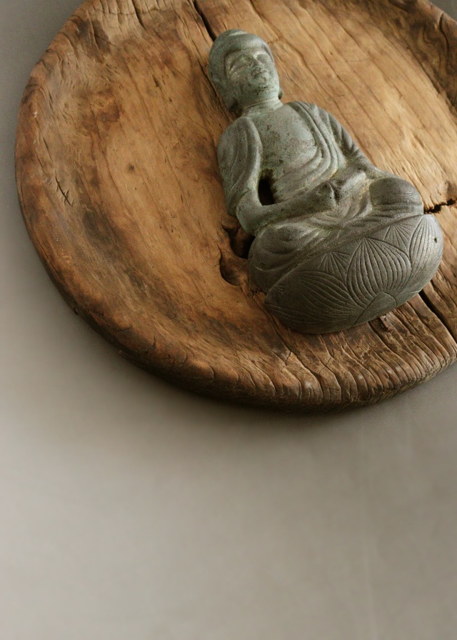 掛仏　掛け仏  仏像  時代仏 　骨董　座像　仏教美術　古仏