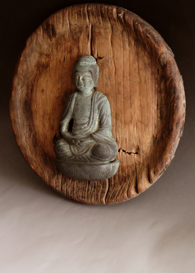 掛仏　掛け仏  仏像  時代仏 　骨董　座像　仏教美術　古仏