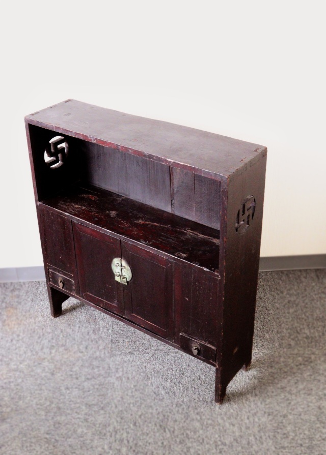 李朝家具　飾り棚　　韓国アンティーク家具　李朝箪笥　書案