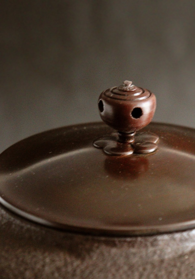 鬼面風炉 茶道具 美品 風炉釜 風炉 Antique Sam's Collection