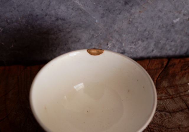 色絵万古焼煎茶茶碗客　　酒器　金継　金直し　茶器　煎茶　中国茶　ぐいのみ　盃　小鉢