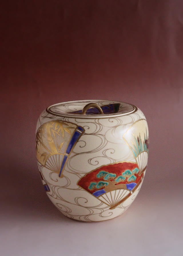 清閑寺窯　杉田祥平作　京焼　皆具　茶道具