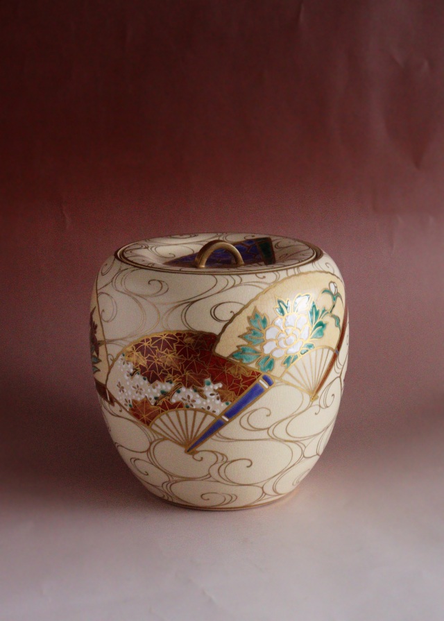 清閑寺窯　杉田祥平作　京焼　皆具　茶道具