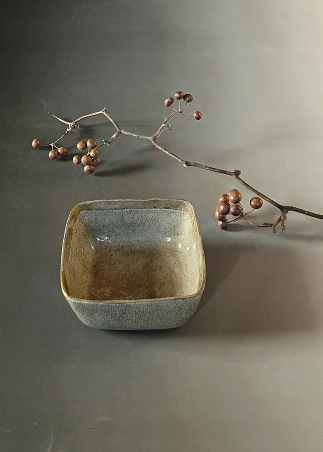 京焼　尾形乾山銘有り　四方向付