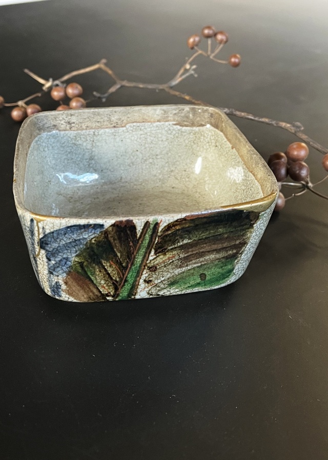 京焼　尾形乾山銘有り　四方向付