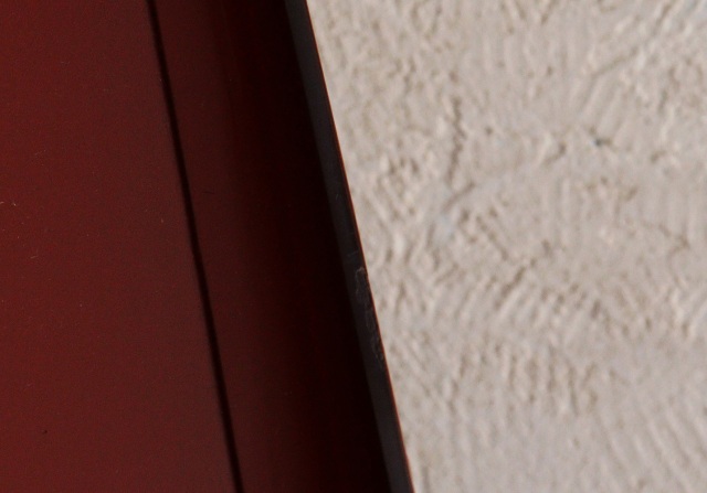 朱と黒二色の脚付き膳　漆膳　お膳　お月見　隅切り角膳　1膳