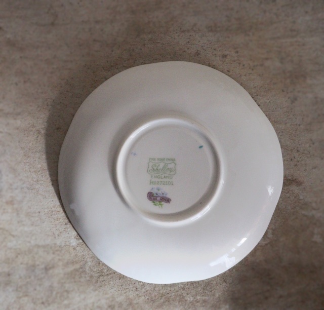 シェリーブルーロックカップ＆ソーサー 　洋食器