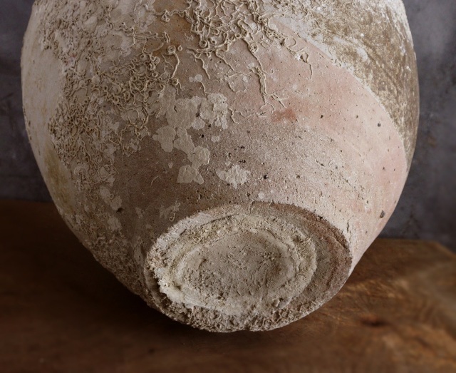 海底遺跡　海上がり壷　古陶磁　四耳壷　骨董　古美術　中国美術