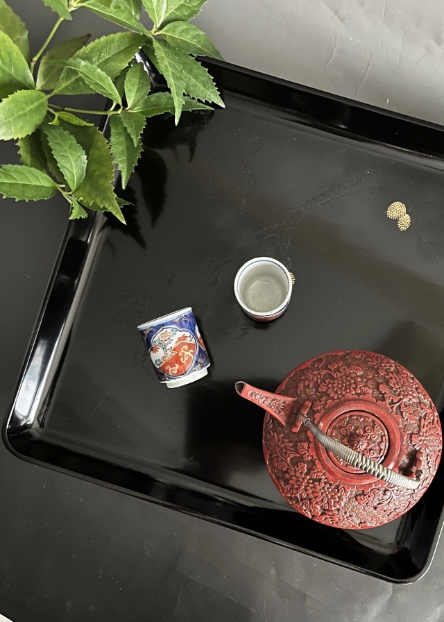 日本美術　輪島塗り　輪島小膳　御膳　10客　明治時代　　　時代物　アンティーク トランプ様専用⭐︎輪島塗御膳 明治期 - メルカリ