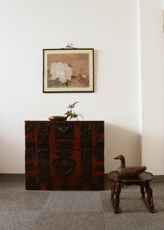 長華崖（ちょうかがい)　日本画　古絵　絵画　インテリア　ピクチャー　アート