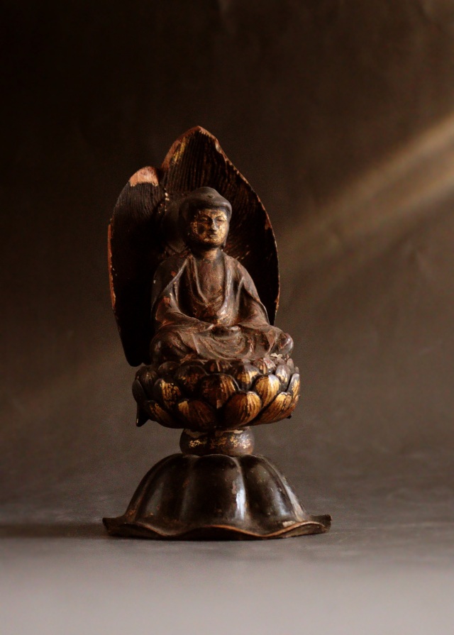 817 かた 骨董 アンティーク 美しい仏頭 観音菩薩 仏像 仏教美術 