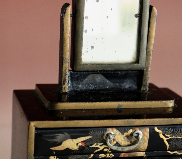 雛道具　蒔絵道具　雛人　鏡台　箪笥　長持　蒔絵道具　裁縫箱　雛人形道具　道具　ひな祭り