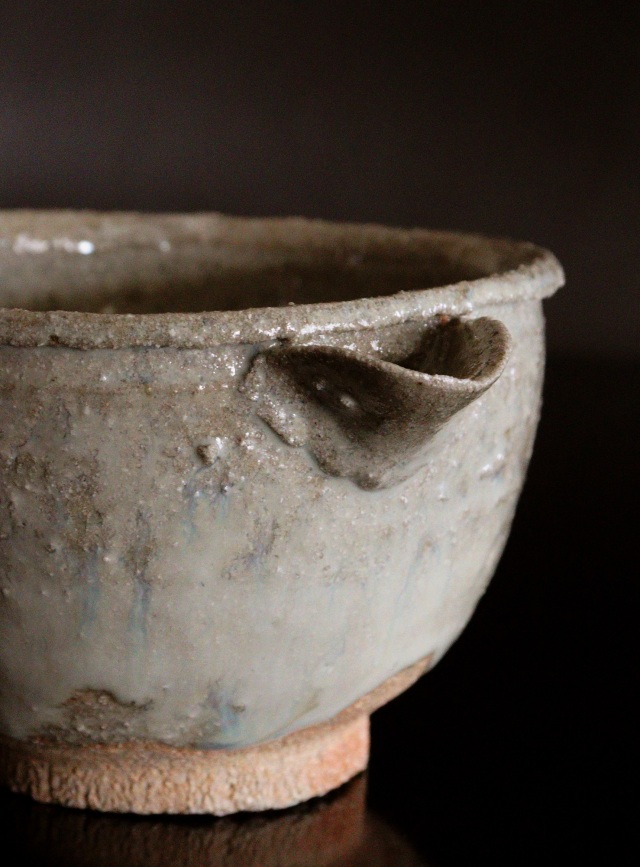 高橋陽 作　斑唐津片口　斑唐津ぐいのみ　酒器セット　片口　ぐいのみ　酒器　酒盃　茶器 共箱