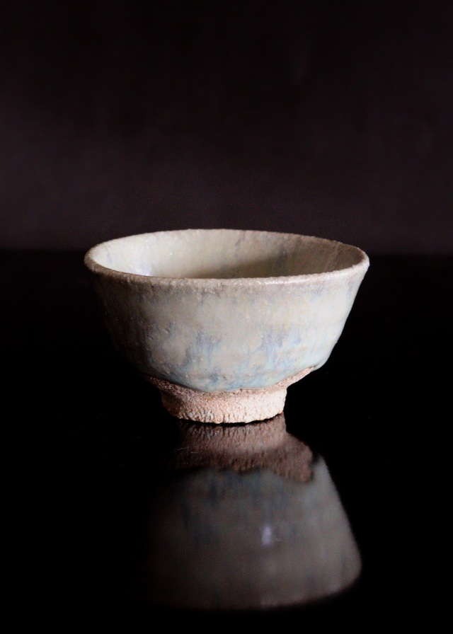 高橋陽 作　斑唐津片口　斑唐津ぐいのみ　酒器セット　片口　ぐいのみ　酒器　酒盃　茶器 共箱