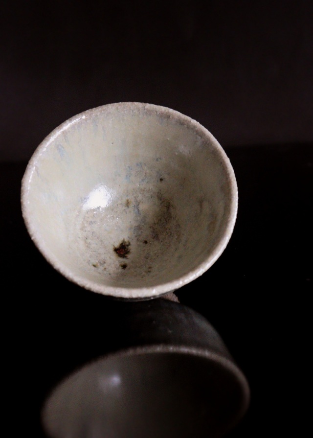 高橋陽 作　斑唐津片口　斑唐津ぐいのみ　酒器セット　片口　ぐいのみ　酒器　酒盃　茶器 共箱