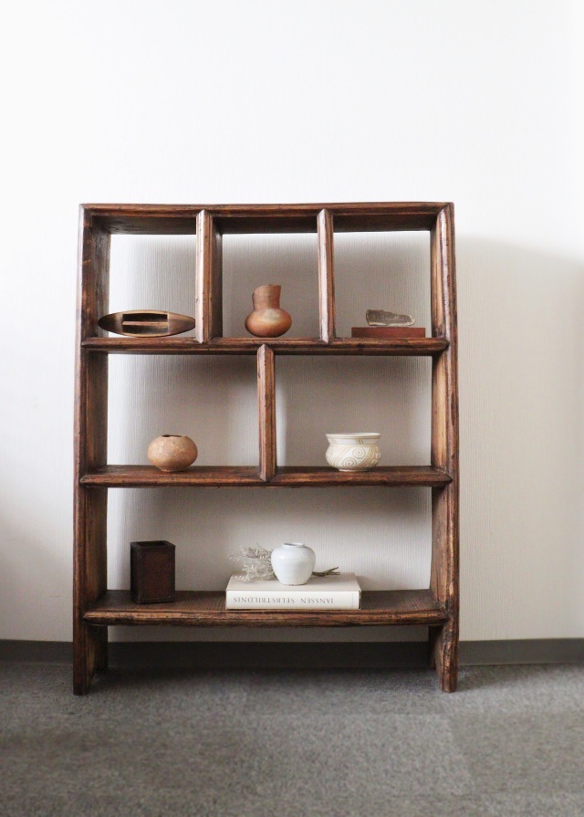 李朝家具　飾り棚　　韓国アンティーク家具　李朝箪笥　棚