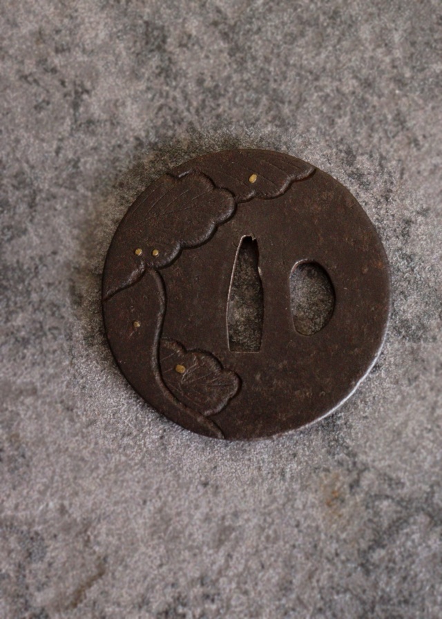 鉄鍔　鐔　刀鍔　骨董　脇差